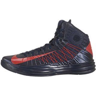 Nike Mens Hyperdunk Basketball Shoe Obsidian/University Red