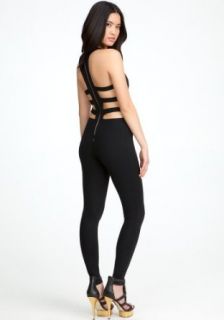 bebe Cage Back Jumpsuit Clothing