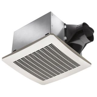 White 110 CFM Humidity Sensor Fan