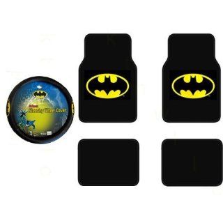 Batman Auto Accessories Interior Kit   Front & Rear Floor Mats