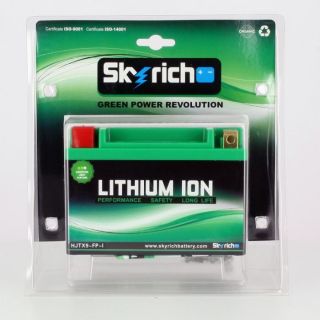 Batterie moto Skyrich Lithium Ion YTX9 BS   Achat / Vente BATTERIE