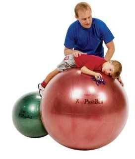 Sportime Ultimax Therapy Ball   40 Inch   Red Sports