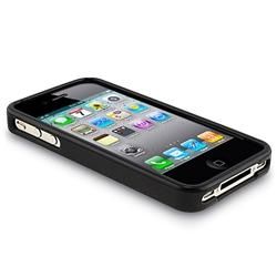 TPU Rubber Skin Case for Apple iPhone 4