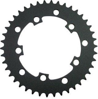 Action SS 48t Chainring 1/8 3mm 110/130 Alloy Black