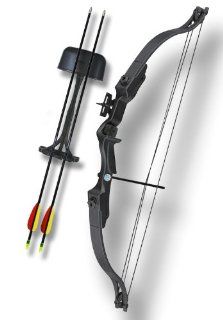 20 Lbs. Nice Black Hunter Archery Compound Bow Sports
