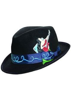 Carlos Santana Hat Magic Woman SAN112 Black Clothing