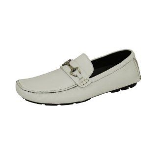 Loafer Slip On Model Kenzo L 110 White (8 D(M) US / 41 (M) EU) Shoes