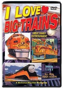 TM Books 113 I Love Big Trains DVD Parts 1 3 Sports