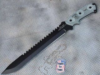 Tops Steel Eagle Hunter Point Knife Model 111AHP Sports