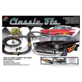 Classic 57s Chevy Nomads Slot Car Racing Set