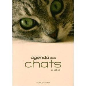 Agenda des chats 2012   Achat / Vente livre Collectif pas cher