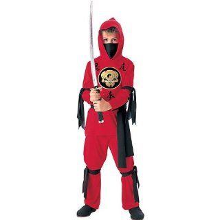 Kids Ninja In Red Costume by Rubies Costume Co
