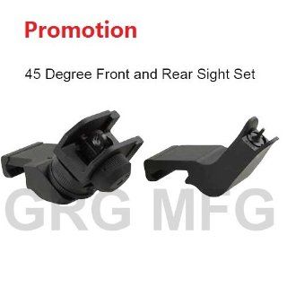 GDT AR15 AR 15 Front and Rear 45 Degree Rapid Transition BUIS Backup