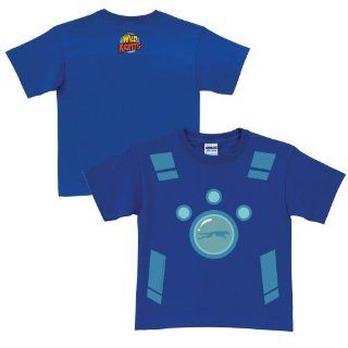 Wild Kratts Creature Power Suit Royal Blue T Shirt Size 6 8 by Tys