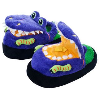 Silly Slippeez Childrens Dizzy Dinosaur Slippers