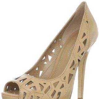 BCBGeneration Womens Landee Peep Toe Pump