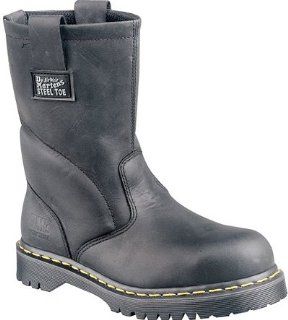 Extra Wide Fit Wellington Black Industrial Greasy DMR13397001 Shoes