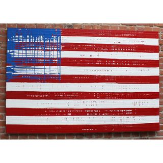 Decenni Custom Furniture Indivisible X United States Flag