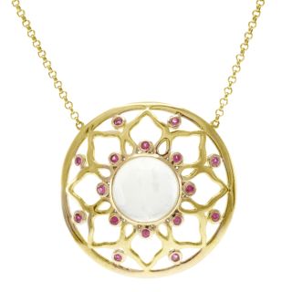 Michael Valitutti Jason Dow Two tone Moonstone and Pink Sapphire
