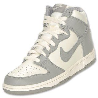 Mens Nike Dunk High Sail Medium Grey 317982 123 Sneaker