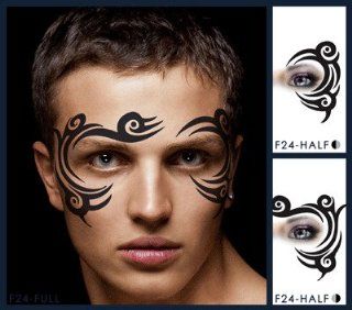 EUROPEAN BODY ART FA024 Tribal Eye Stencil Airbrush Makeup