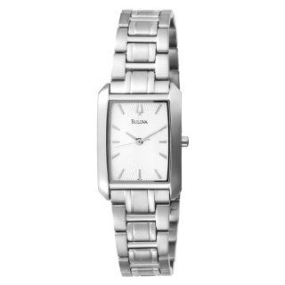 Bulova Womens 96L123 Bracelet Silver Dial Watch Watches