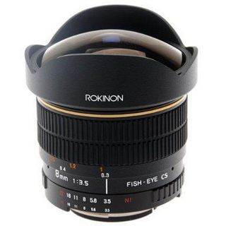 Rokinon 8mm F3.5 Ultra Wide Aspherical Fisheye Lens for Sony Alpha See