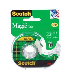 Scotch Magic Tape, 3/4 x 650 Inches (122)