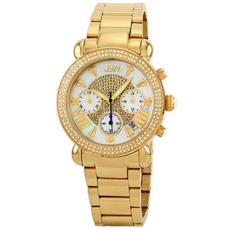 JBW Womens Victory Gold Diamond Chronograph Watch