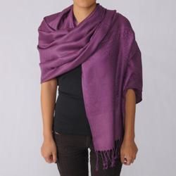 Journee Collection Womens Paisley Print Faux Pashmina Scarf