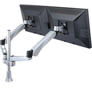 Cotytech Expandable Dual Monitor Desk Mount Spring Arm Quick Release