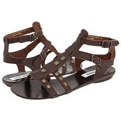 Steve Madden Catelina Brown Leather Sandals