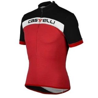Cycling Jersey   Red/Black/White   A8006 123 (XXL)