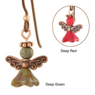 Ardent Designs Copper Angel of Kyprios Earrings