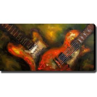Guitar Giclee Canvas Art