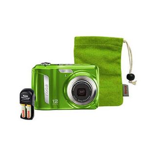 Kodak EasyShare C143 12MP Green Digital Camera with Bundle