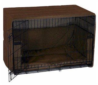 Side Door Dog Crate Cover   Extra Large/Coco Brown Pet