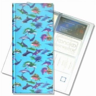 4x10 Business Card File (Holds 128) , BF128 , DOLPHINS, BLUE Clothing