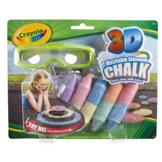 Crayola Craies de trottoir 3D   Achat / Vente PACK ART GRAPHIQUE