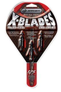 Outdoors X Blade Expandable Broadheads 125 Grain