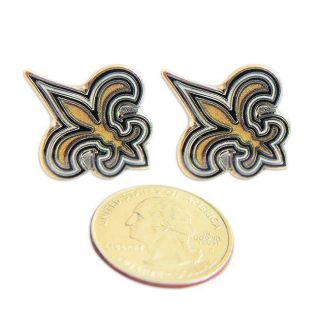 New Orleans Saints Stud Logo Earrings