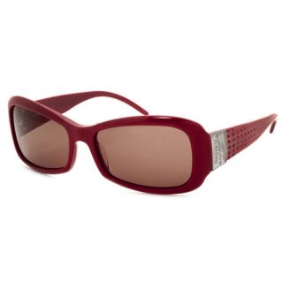 Jean Paul Gaultier Womens Red Crystal Sunglasses