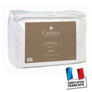 CASATXU Surmatelas Grand Confort 160 x 200 cm   Achat / Vente SOMMIER