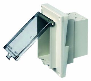 Arlington DBVR131C 1 Vertical Electrical Box with Weatherproof Cover