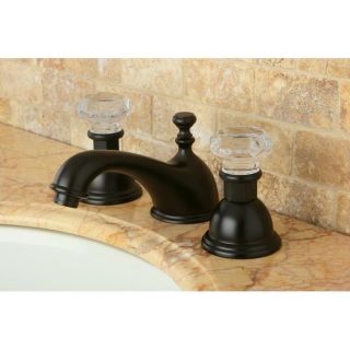Crystal Handle Oil Rubbed Bronze Widespread Bathroom Faucet Today $