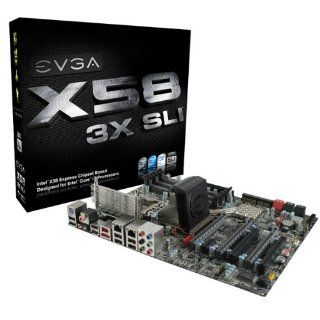 EVGA 132 BL E758 A1 X58 3 Way SLI Core i7 Motherboard with