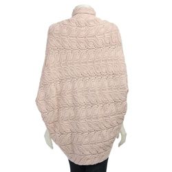 Lafayette 148 Womens Deluxe Wool Half stitch Cable Cape