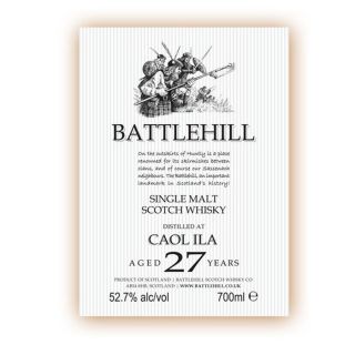 Caol Ila 1983 Battlehill Single Malt   Islay   Single Malt   27 ans