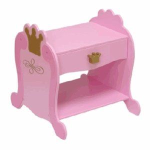 KidKraft Princess Toddler Night Stand Furniture & Decor