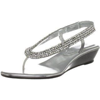 Shoes Silver Wedge Prom Shoes